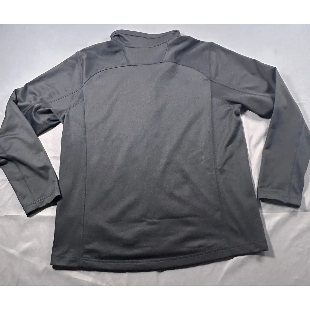 The North Face Mens Black Quarter Zip Pullover Fleece Jacket Size‎ Large